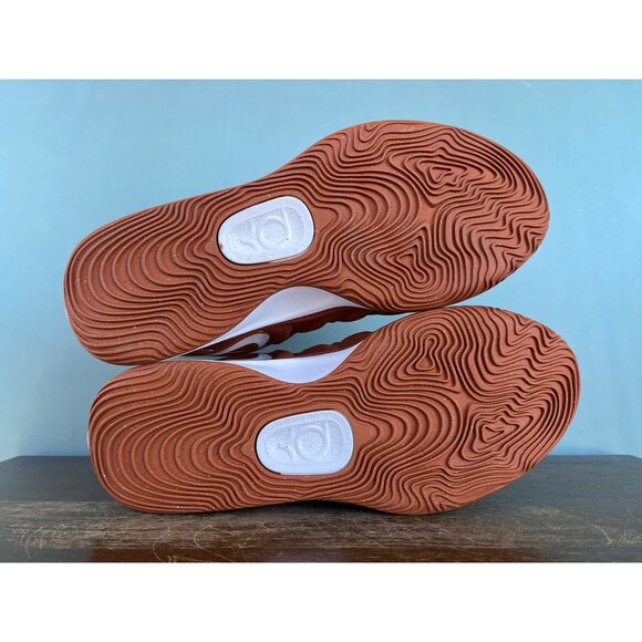 Nike KD 17 Desert Orange Texas Longhorns PE Basketball Shoes Men's Size 11 - Picture 10 of 11